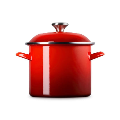  Le Creuset 6 Qt. Enamel On Steel Stockpot With Stainless Steel Knob | Cerise
