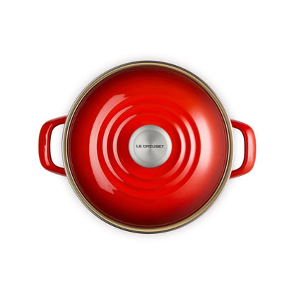  Le Creuset 6 Qt. Enamel On Steel Stockpot With Stainless Steel Knob | Cerise