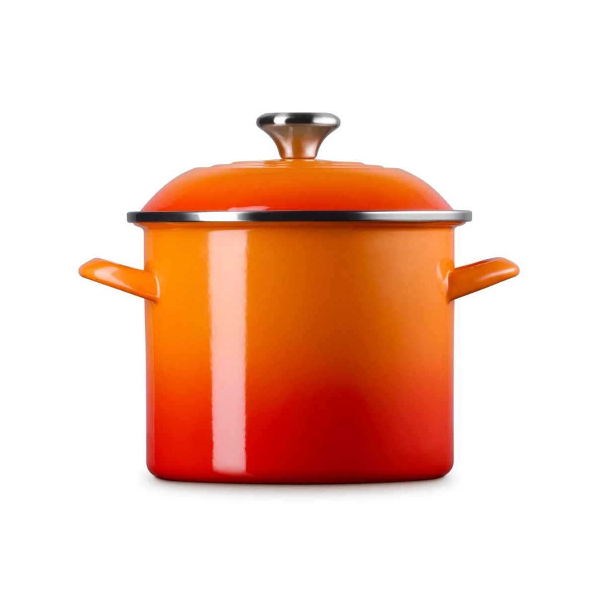  Le Creuset 6 Qt. Enamel On Steel Stockpot With Stainless Steel Knob | Flame