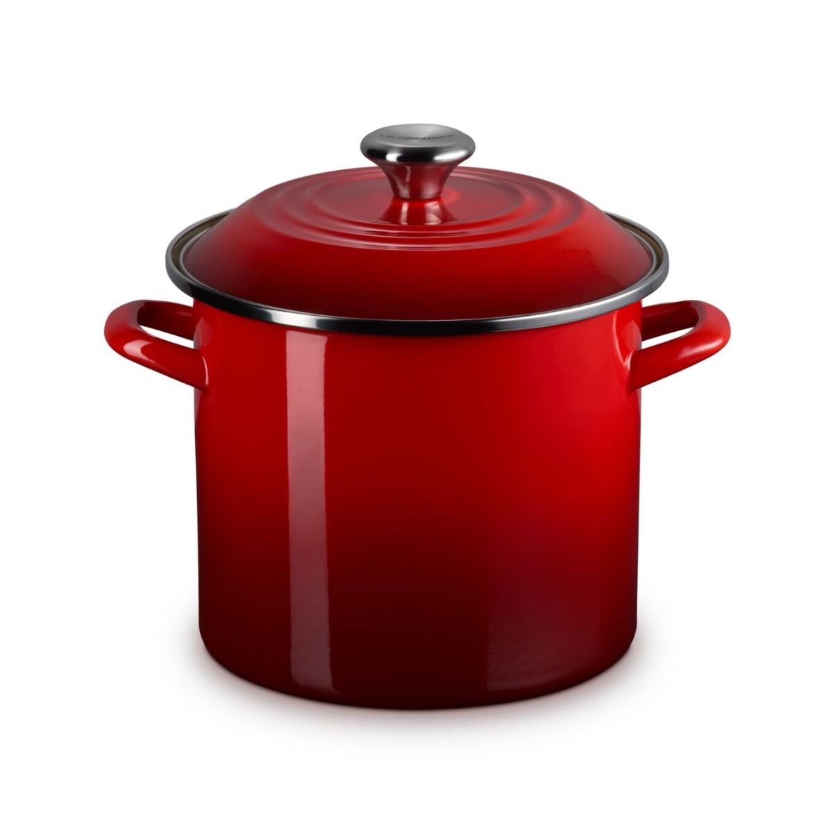  Le Creuset 8 Qt. Enamel On Steel Stockpot With Stainless Steel Knob | Cerise