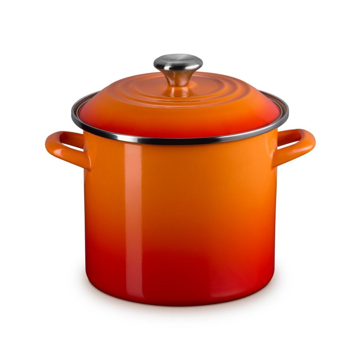  Le Creuset 8 Qt. Enamel On Steel Stockpot With Stainless Steel Knob | Flame