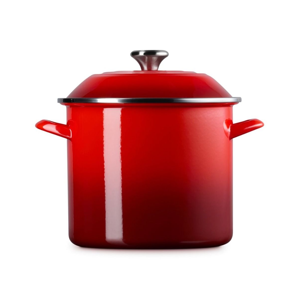  Le Creuset 10 Qt. Enamel On Steel Stockpot With Stainless Steel Knob | Cerise