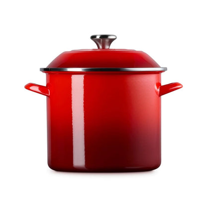  Le Creuset 10 Qt. Enamel On Steel Stockpot With Stainless Steel Knob | Cerise