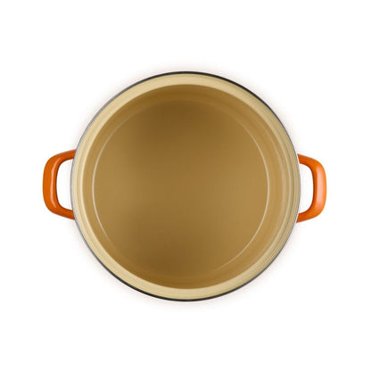  Le Creuset 10 Qt. Enamel On Steel Stockpot With Stainless Steel Knob | Flame