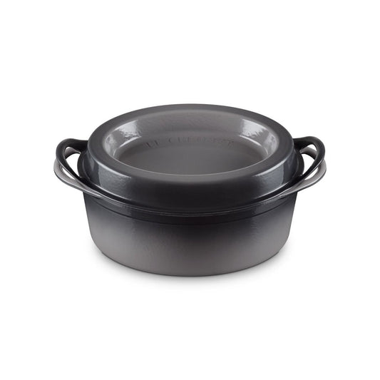  Le Creuset 7.25 Qt. Traditional Oval Doufeu | Oyster