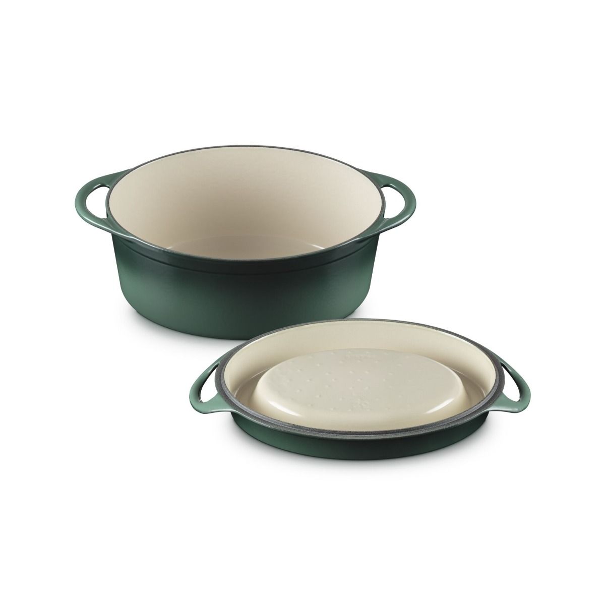  Le Creuset 7.25 Qt. Traditional Oval Doufeu | Artichaut