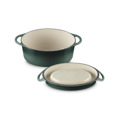  Le Creuset 7.25 Qt. Traditional Oval Doufeu | Artichaut