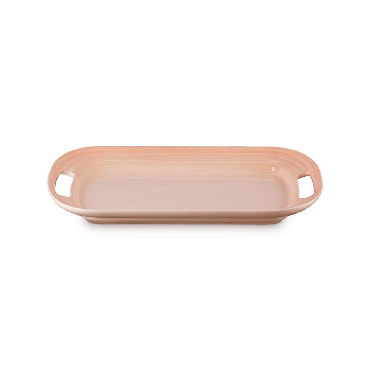  Le Creuset 14" Stoneware Serving Platter | Pêche