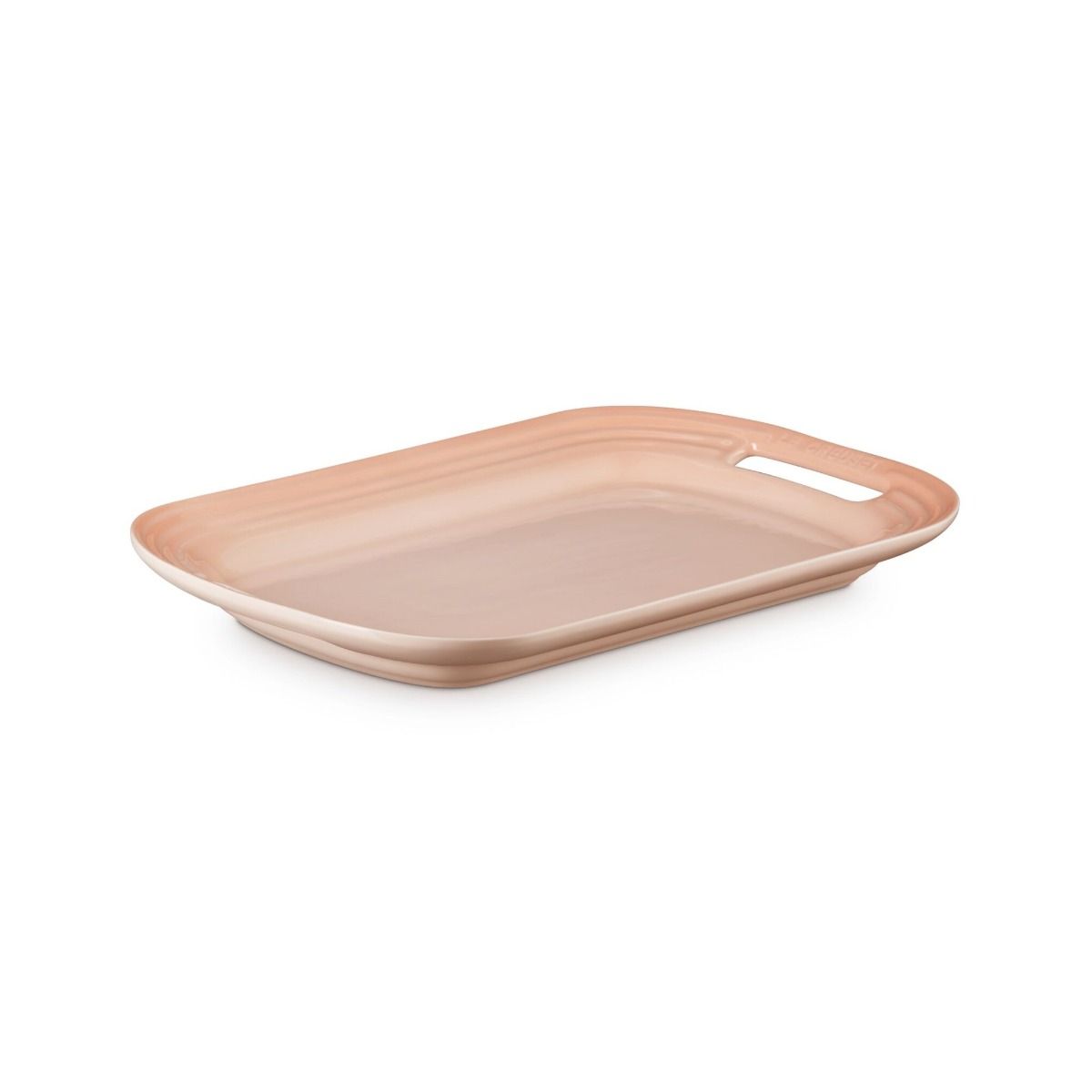  Le Creuset 14" Stoneware Serving Platter | Pêche