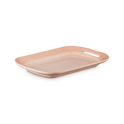  Le Creuset 14" Stoneware Serving Platter | Pêche