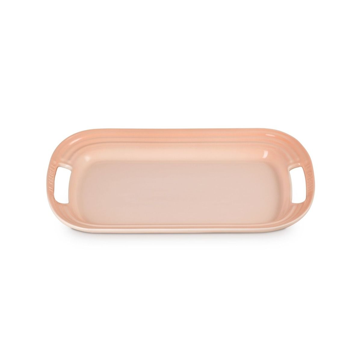  Le Creuset 14" Stoneware Serving Platter | Pêche