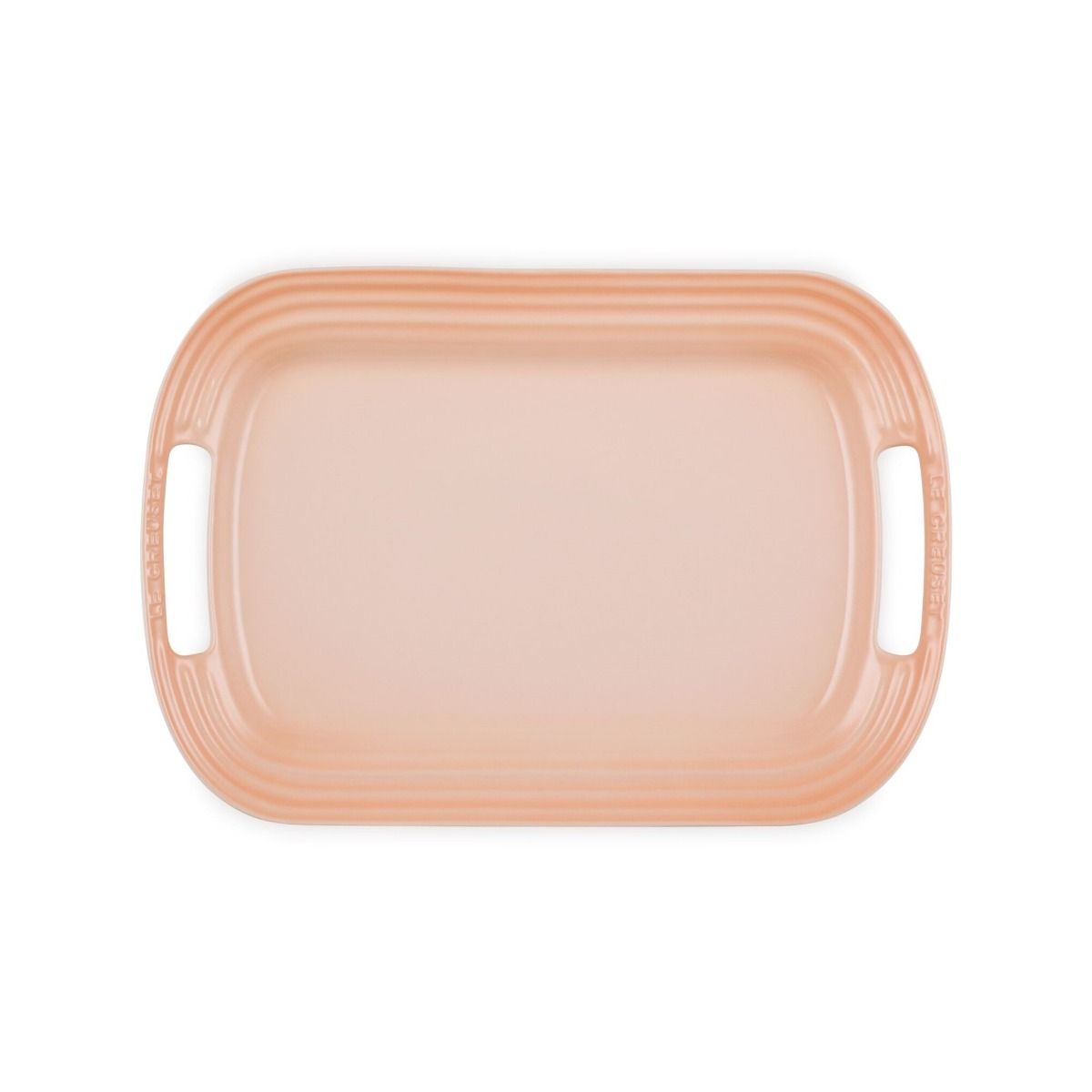  Le Creuset 14" Stoneware Serving Platter | Pêche