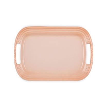  Le Creuset 14" Stoneware Serving Platter | Pêche