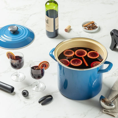  Le Creuset 8 Qt. Enamel On Steel Stockpot With Stainless Steel Knob | Marseille