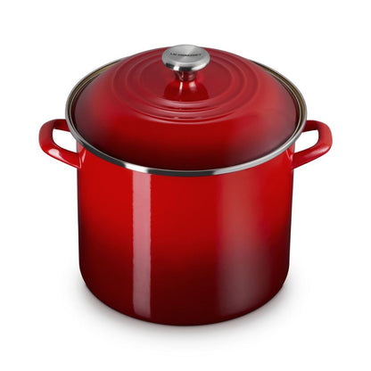  Le Creuset 12 Qt. Enamel On Steel Stockpot With Stainless Steel Knob | Cerise