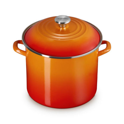  Le Creuset 12 Qt. Enamel On Steel Stockpot With Stainless Steel Knob | Flame