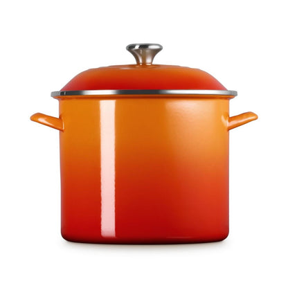  Le Creuset 12 Qt. Enamel On Steel Stockpot With Stainless Steel Knob | Flame