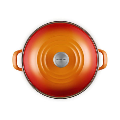  Le Creuset 12 Qt. Enamel On Steel Stockpot With Stainless Steel Knob | Flame