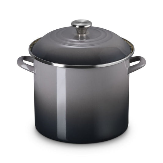  Le Creuset 12 Qt. Enamel On Steel Stockpot With Stainless Steel Knob | Oyster