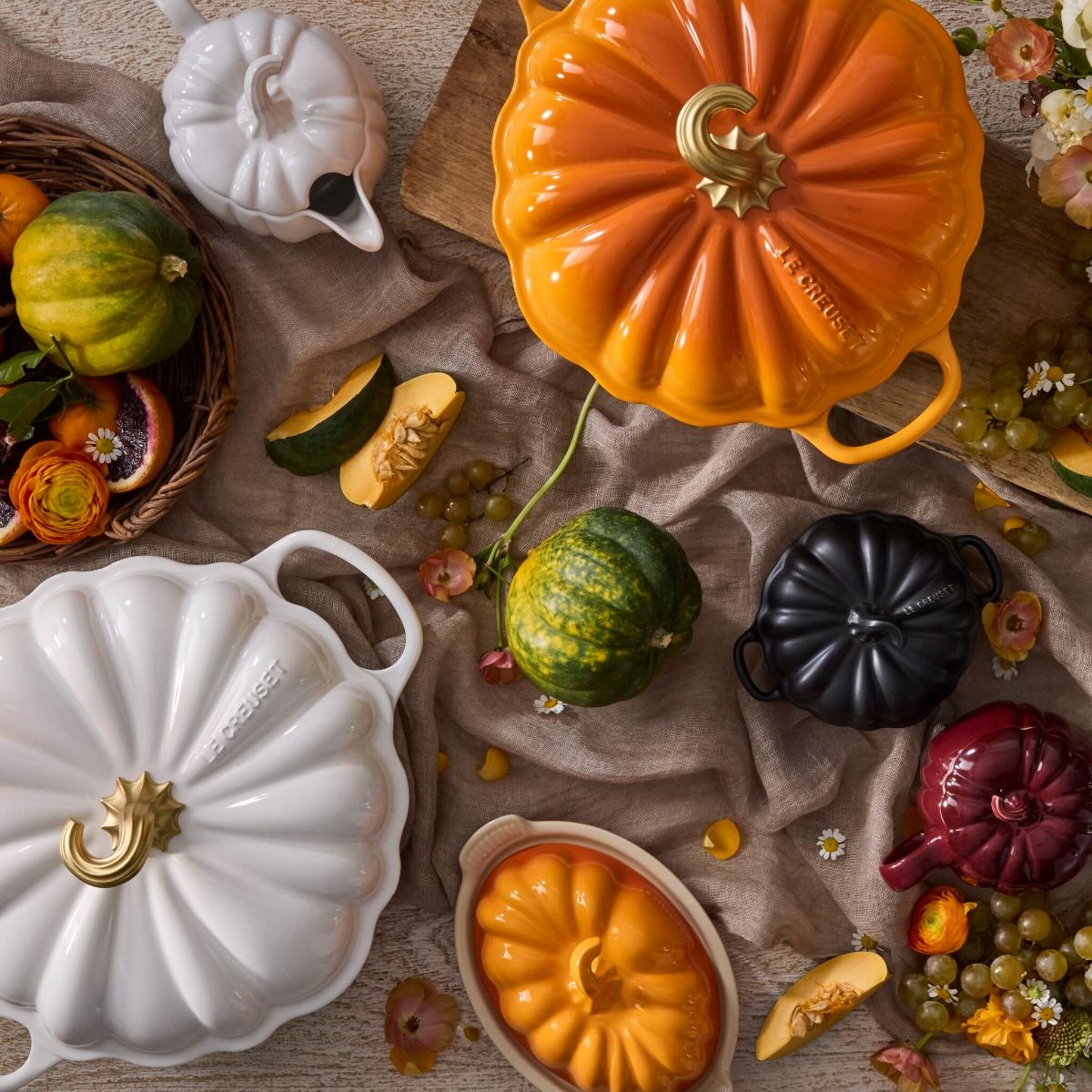  Le Creuset 12oz Mini Pumpkin Cocotte | Licorice