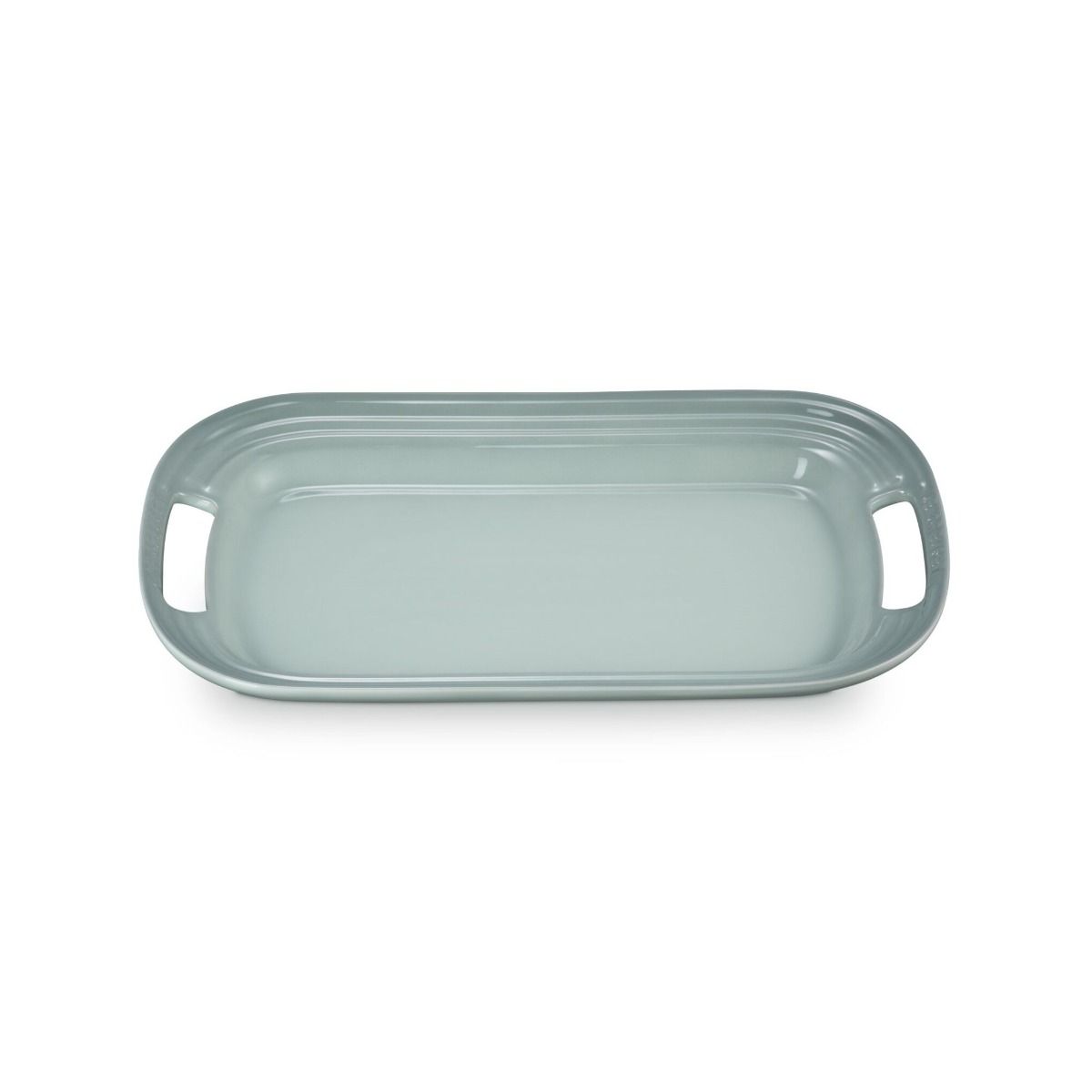  Le Creuset 14" Stoneware Serving Platter | Sea Salt