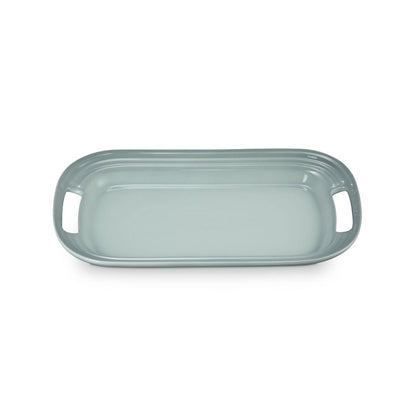  Le Creuset 14" Stoneware Serving Platter | Sea Salt