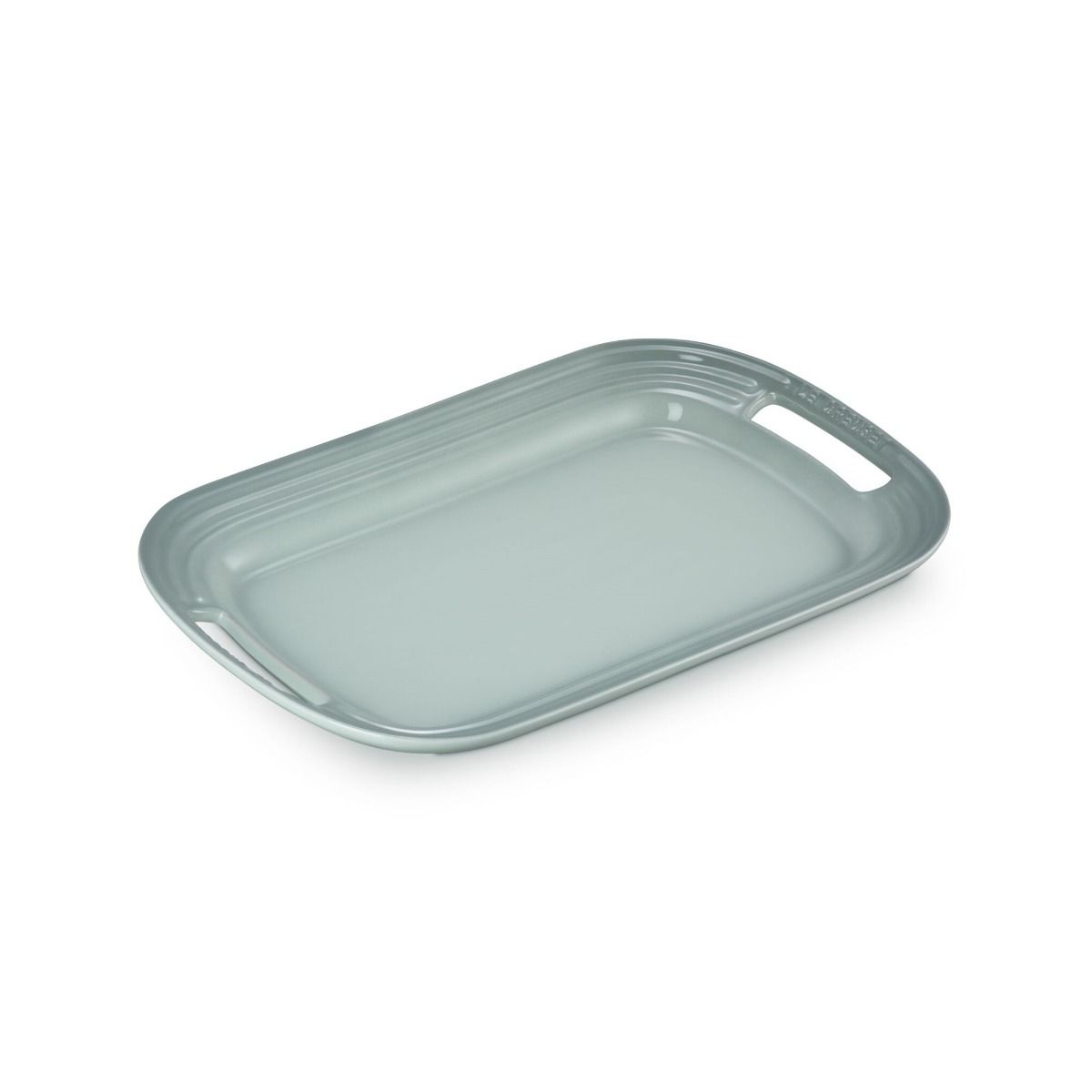  Le Creuset 14" Stoneware Serving Platter | Sea Salt