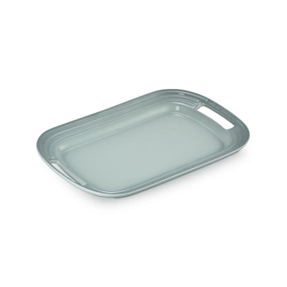  Le Creuset 14" Stoneware Serving Platter | Sea Salt