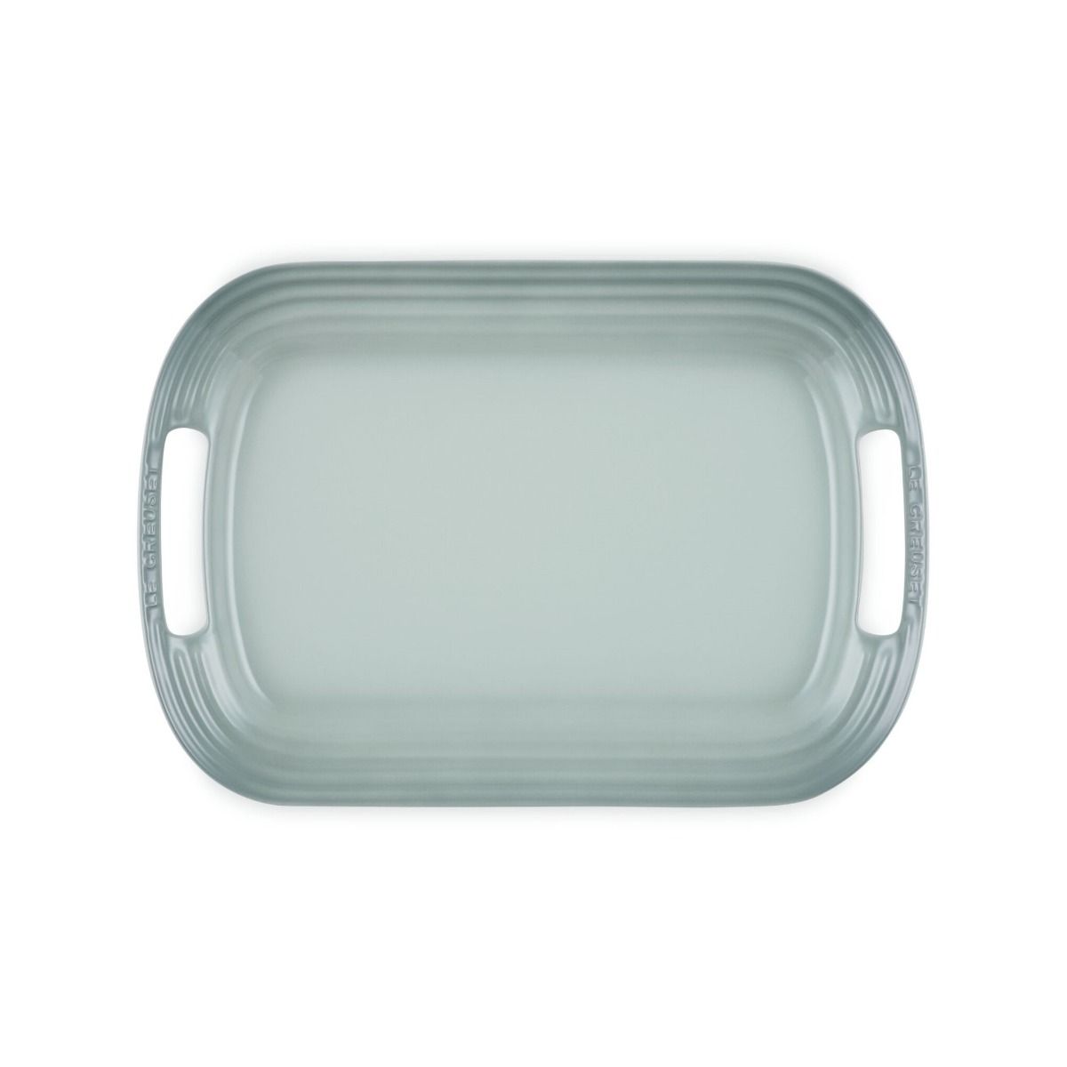  Le Creuset 14" Stoneware Serving Platter | Sea Salt