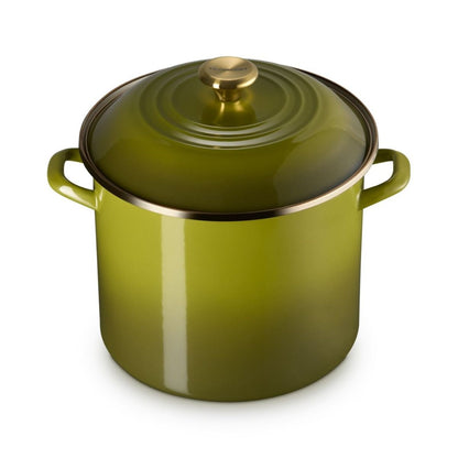  Le Creuset 12 Qt. Enamel On Steel Stockpot With Stainless Steel Knob | Olive