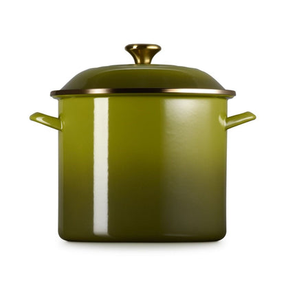  Le Creuset 12 Qt. Enamel On Steel Stockpot With Stainless Steel Knob | Olive
