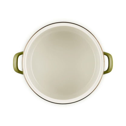  Le Creuset 12 Qt. Enamel On Steel Stockpot With Stainless Steel Knob | Olive