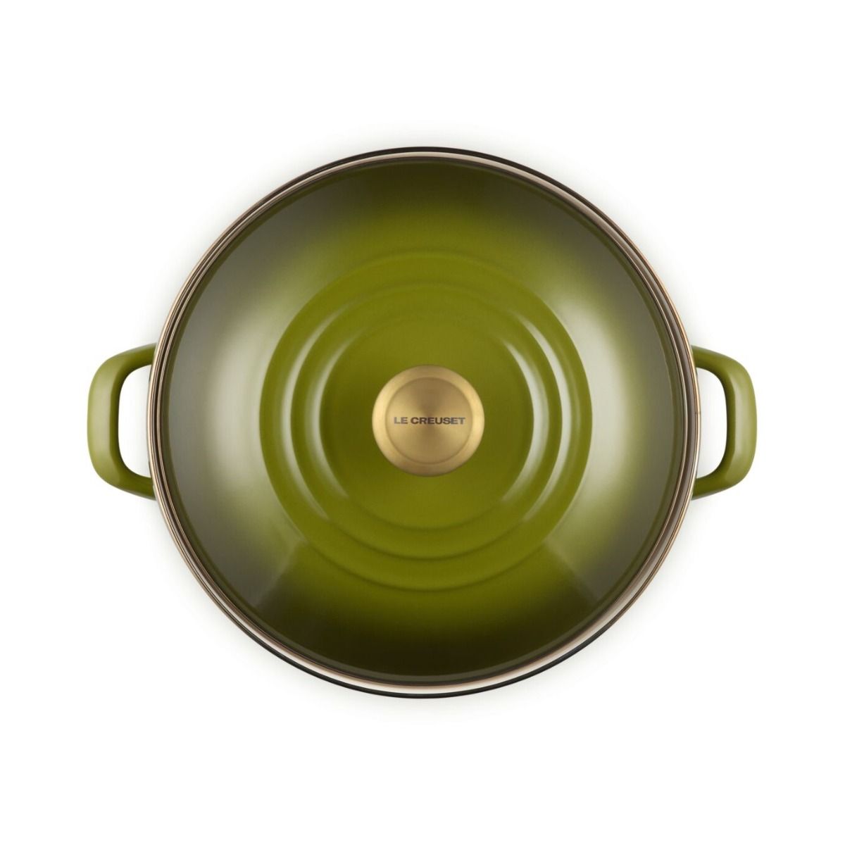  Le Creuset 12 Qt. Enamel On Steel Stockpot With Stainless Steel Knob | Olive