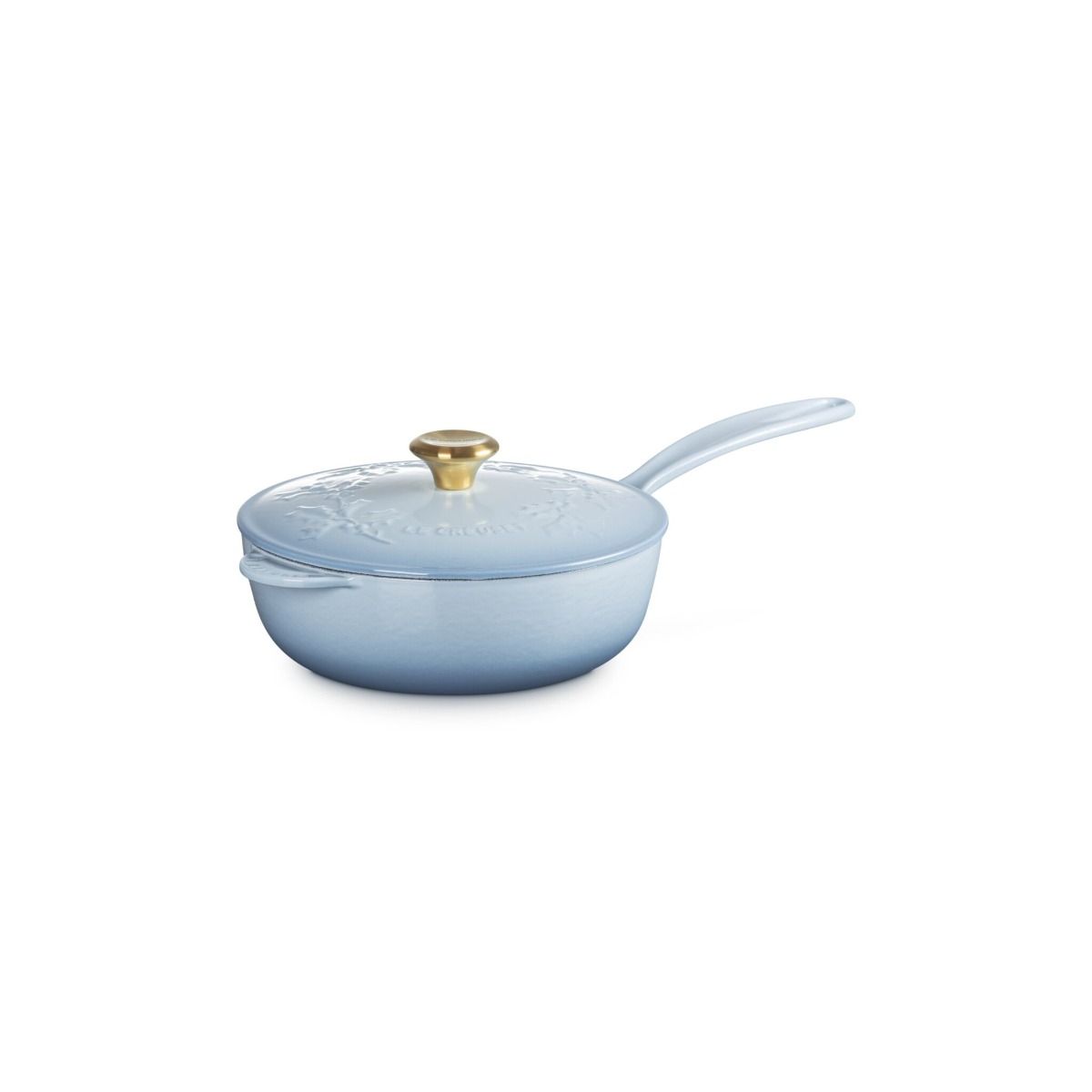  Le Creuset Holly Collection 2.25 Qt. Saucier | Coastal Blue