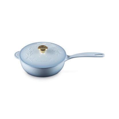  Le Creuset Holly Collection 2.25 Qt. Saucier | Coastal Blue