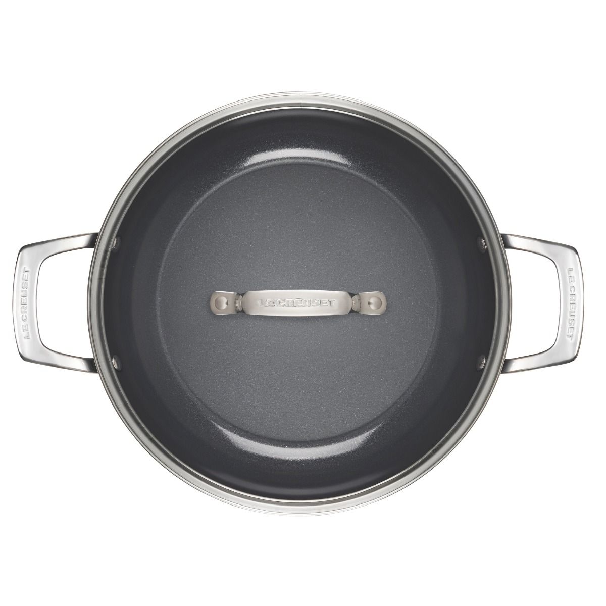  Le Creuset Essential Nonstick Ceramic 3.5 Qt. Shallow Braiser
