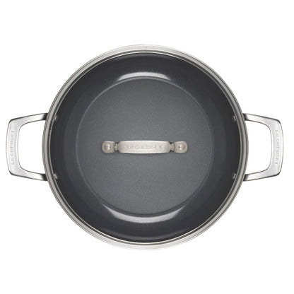  Le Creuset Essential Nonstick Ceramic 3.5 Qt. Shallow Braiser