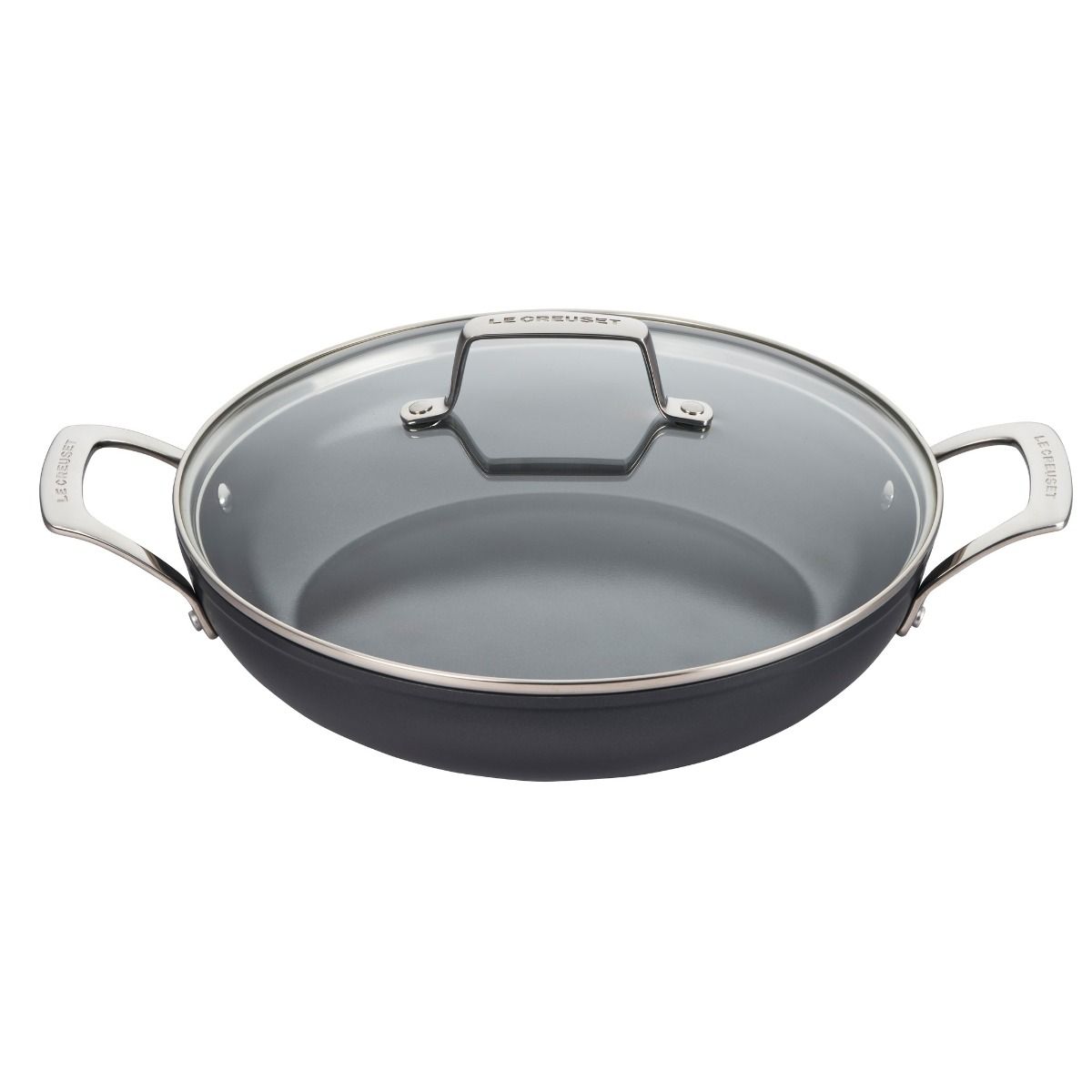  Le Creuset Essential Nonstick Ceramic 3.5 Qt. Shallow Braiser