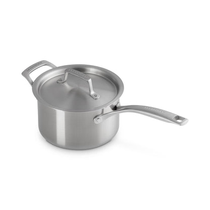  Le Creuset Essential Stainless Steel 3 Qt. Saucepan With Lid