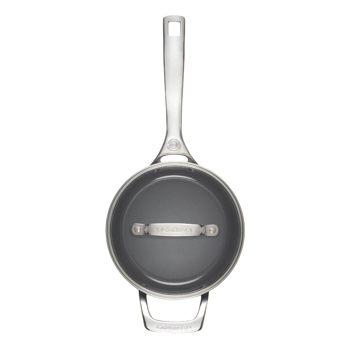  Le Creuset Essential Nonstick Ceramic 3 Qt. Saucepan