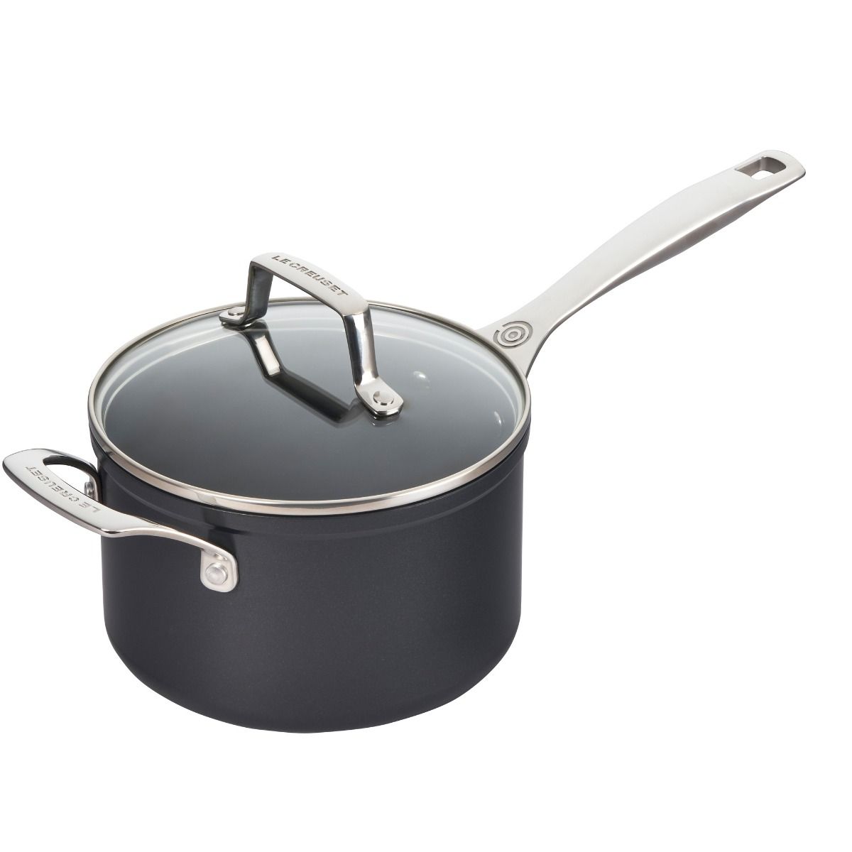  Le Creuset Essential Nonstick Ceramic 3 Qt. Saucepan