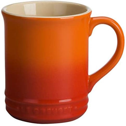  Le Creuset 1.25 Qt. Demi Kettle Tea Pot + 2 - 14oz Mugs Set | Flame Orange