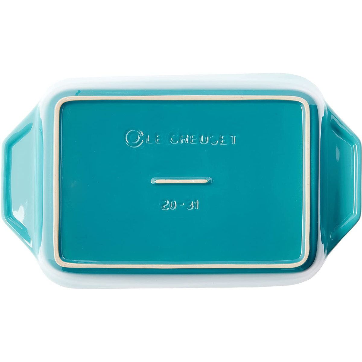  Le Creuset 1.8 Qt. Rectangular Heritage Baking Dish | Caribbean Blue