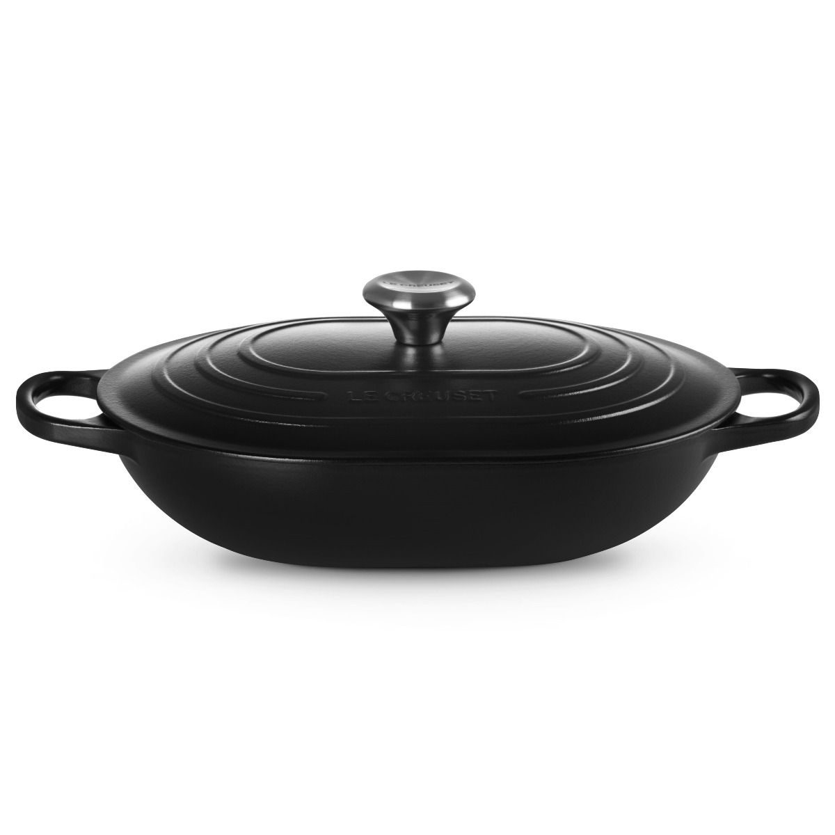  Le Creuset Signature 3.75 Qt. Oval Casserole | Licorice