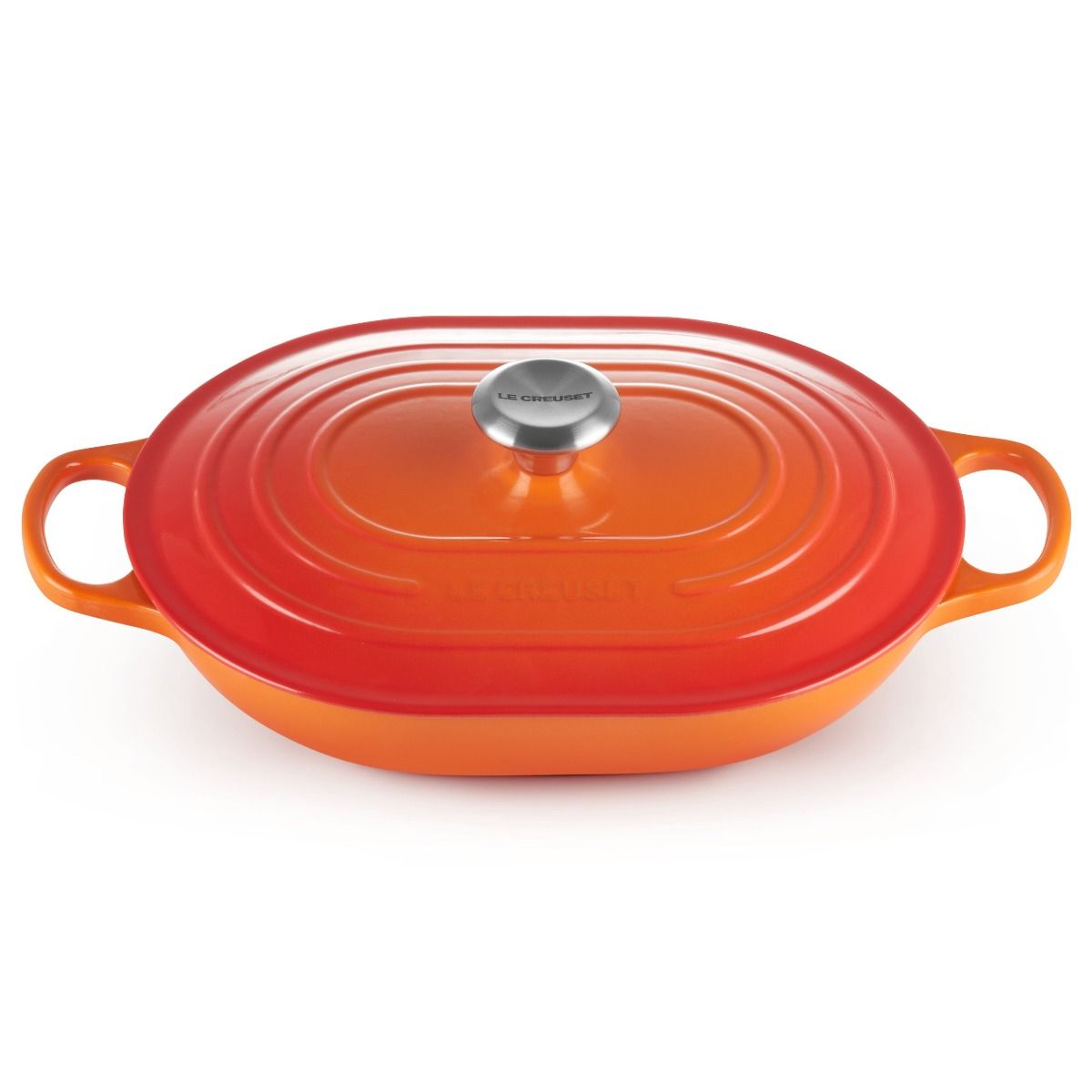  Le Creuset Signature 3.75 Qt. Oval Casserole | Flame