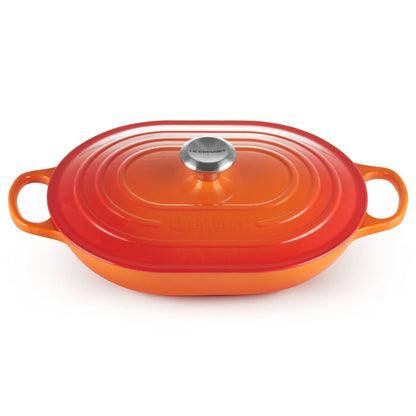  Le Creuset Signature 3.75 Qt. Oval Casserole | Flame