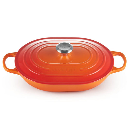  Le Creuset Signature 3.75 Qt. Oval Casserole | Flame