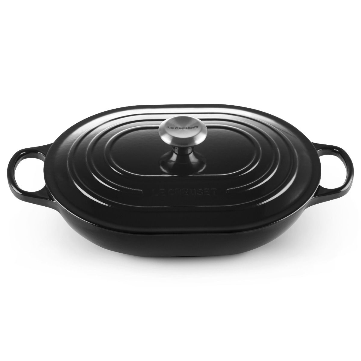  Le Creuset Signature 3.75 Qt. Oval Casserole | Licorice