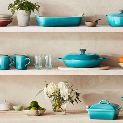  Le Creuset 1.8 Qt. Rectangular Heritage Baking Dish | Caribbean Blue