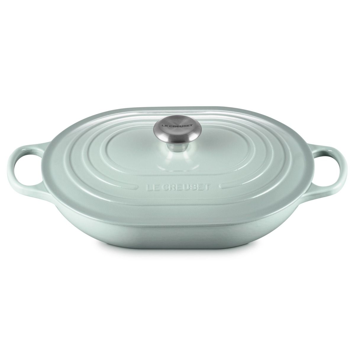  Le Creuset Signature 3.75 Qt. Oval Casserole | Sea Salt